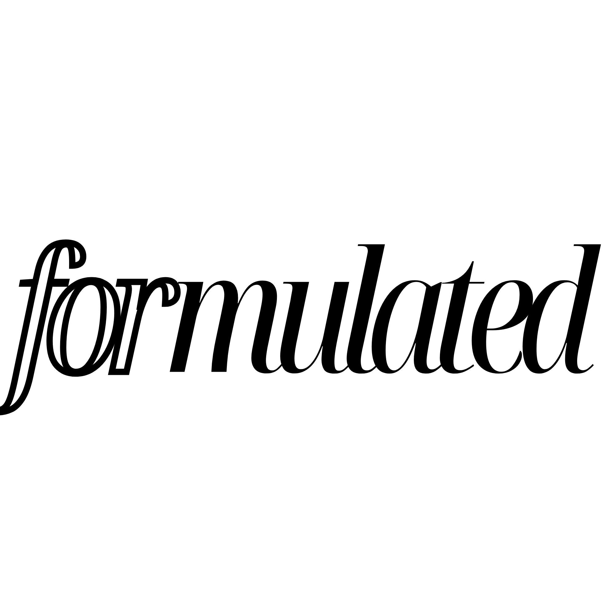 Formulated